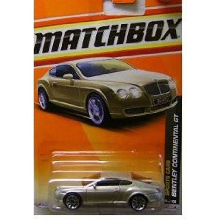 Matchbox 2011, Bentley Continental GT (Gold) 36/100, Sports Cars. 164 