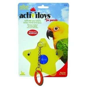  JW Pet Company Insight Ring Toss Large Bird Toy Assorted 
