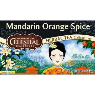 Celestial Seasonings Herb Tea, Mandarin Orange Spice, 20 Count Tea 