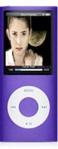 Purple 4 GB  MP4 AUDIO VIDEO PLAYER 1.8 4th Bundle  