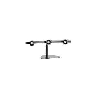 Chief Flat Panel Triple Monitor Horizontal Table Stand   Color Silver