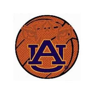  Auburn Tigers 24 Basketball Shaped Rug