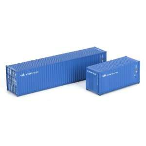  HO RTR 20 & 40 Containers, Cronos Toys & Games