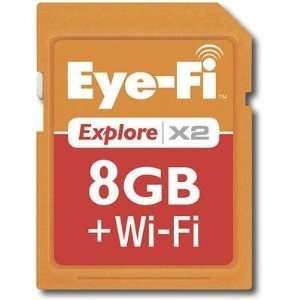  New Eye Fi 8gb Explore X2 Class 6 Sdhc Memory Card 