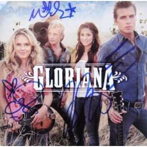  Gloriana Band Group Signed BRAND NEW CD PROOF COA   Sports 