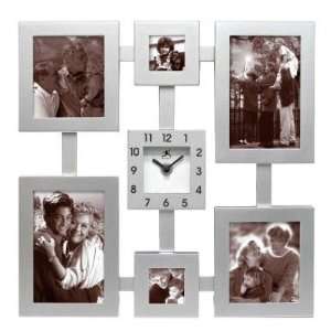   Family Moments Picture Frame Wall Clock 