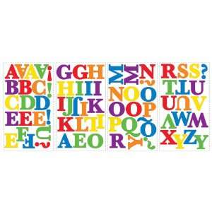   Primary Alphabet Peel and Stick Wall Decals 