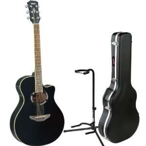 Yamaha APX500II BL Acoustic Electric Guitar w/SKB3 Thinline Hardshell 
