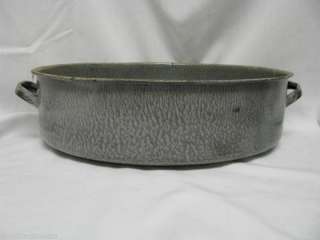 Vintage graniteware Roasting pan  