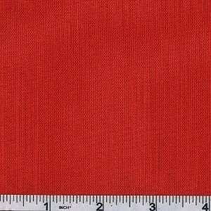  56 Wide Cotton Blend Lino Texture Red Fabric By The Yard 