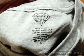 Diamond Supply Co. Minded Denim Tee Shirt huf hundreds HEATHER GREY 