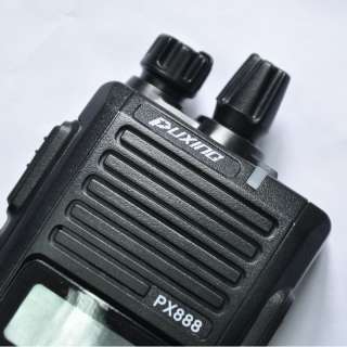 Puxing PX 888 UHF 400 480Mhz radio interphone with a free Earpiece 