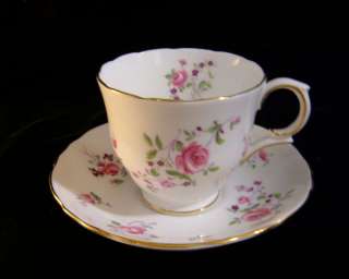 Royal Victoria Bone China Pink Roses Tea Cup & Saucer  