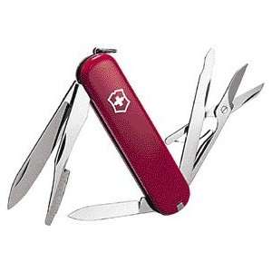  Victorinox Swiss Army Executive 3 Closed Red Handle 