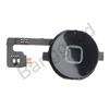 Home Menu Button Flex Cable +Black Key Cap assembly +Free Tools For 
