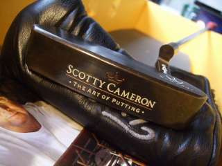 Rare Scotty Cameron Oil Can Newport Putter NEW Grip 35 All Original 