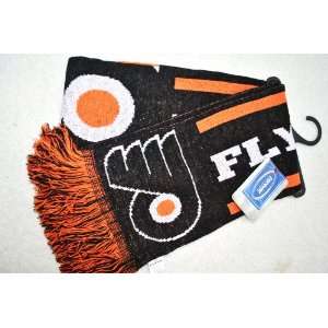  Philadelphia Flyers Knit NHL official Knit Stripe Jersey Scarf 2011 