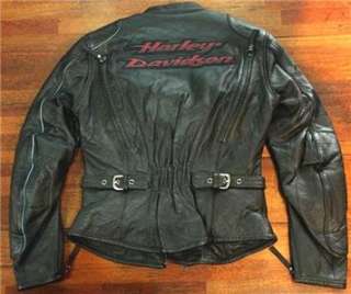 Harley Davidson Torrent Heavy Leather Jacket 97074 06VW L Zip Liner 