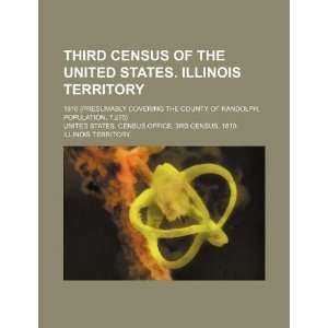  Third census of the United States. Illinois territory 1810 