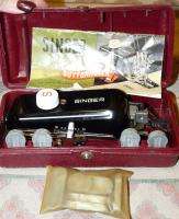   VIDEOFREE SHIP LBOW SINGER 301A Sewing Machine ESTATE,CLEAN, loaded