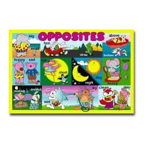  Opposites Floor Puzzle Toys & Games