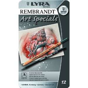  LYRA Rembrandt Art Specials Pencils, Set of 12, Assorted 