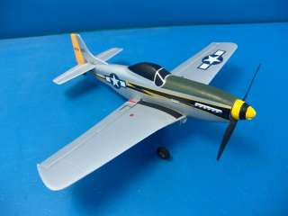  51D Ultra Micro Mustang R/C Electric Airplane BNF Bind N Fly PKZ3680