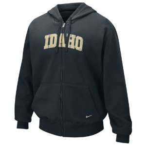  Nike Idaho Vandals Black Classic Full Zip Hoody Sweatshirt 