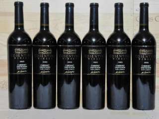   2005 Cosentino Winery Estate Cabernet Sauvignon Napa Valley  