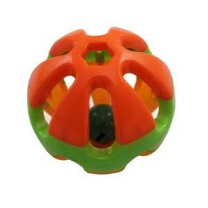    Plastic Ball with Bell Like Pizza Dog Cat Pet Toy