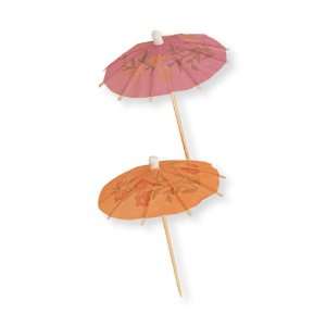 Parasol Pick Paper Drink Umbrellas   4 Inch  Kitchen 