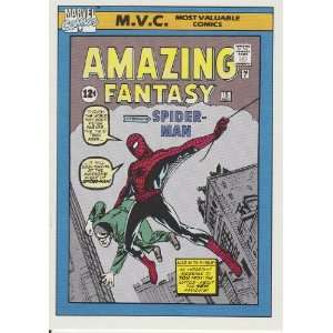  Amazing Fantasy #15 #126 (Marvel Universe Series 1 Trading 