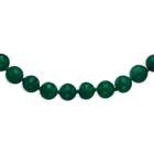 goldia 14 14.5mm Faceted Emerald Green Agate Necklace