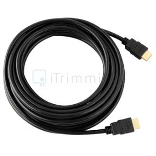 30ft HDMI HDMI LEAD CABLE v1.3 1080P HD for BLU RAY PS3 LCD  