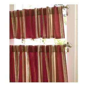 Pottery Barn Striped Cafe Curtain 