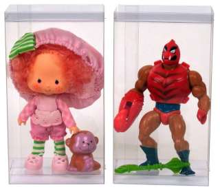10 DollSafe Display Case Boxes for Strawberry Shortcake  