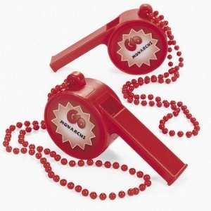com Personalized Jumbo Lets Go Whistles   Novelty Toys & Noisemakers 