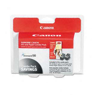   Cartridge and Glossy Photo Paper Combo Pack, 50 Glossy 4 x 6 Sheets