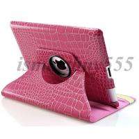   ° Rotating Magnetic Leather Case Smart Cover W/ Swivel Stand  