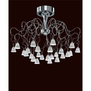  Comete chandelier   small by Metalspot  Lus