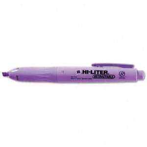   Pen Style Highlighter, Chisel Tip, Purple Ink, 12/pack Office