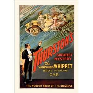   The Vanishing Whippet Willys Overland Car 20x30 poster
