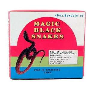  Magic Black Snakes Box(pack Of 48)