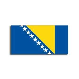  BOSNIA AND HERCEGOVINA Flag   Window Bumper Laptop Sticker 