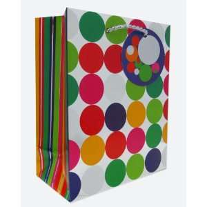  120 Pcs Premium Paper Gift Bags Bulk 7.5 x 6 x 3 (Chrome 