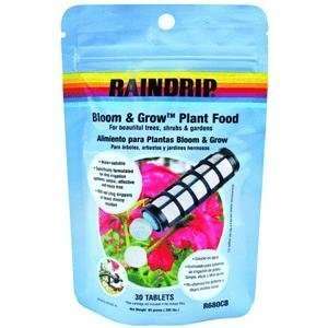 Raindrip R680CB 30 Count Bloom and Grow Plant Food Tablets 
