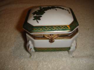 Kalk Eisenberg Porcelain Trinket Box La Vie En Rose Numbered 55/1126 