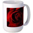 Artsmith Inc Large Mug Coffee Drink Cup Red Rose