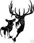 Elk Decal WL 119 Hunting Wildlife Outdoors 6 items in Wildlife Decal 