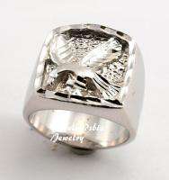 Mens Ring With Eagle Design Size 9,10,11,12,13  